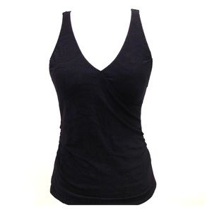 NWT Black Tankini Top